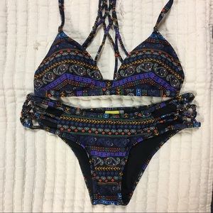 Printed Bikini set